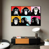 Monkeys Poster: Vibrant and Playful Designs