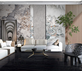 Mountain Scenery Marble Wallpaper Murals