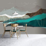 Mountains Wallpaper for Home Wall Decor