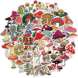 Mushroom Plant Stickers Pack | Famous Bundle Stickers | Waterproof Bundle Stickers