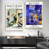 Nordische abstrakte Kunst Leinwand Matisse Poster Leinwand Wandkunst 