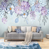 Nordic Flower Wallpaper for Home Wall Decor