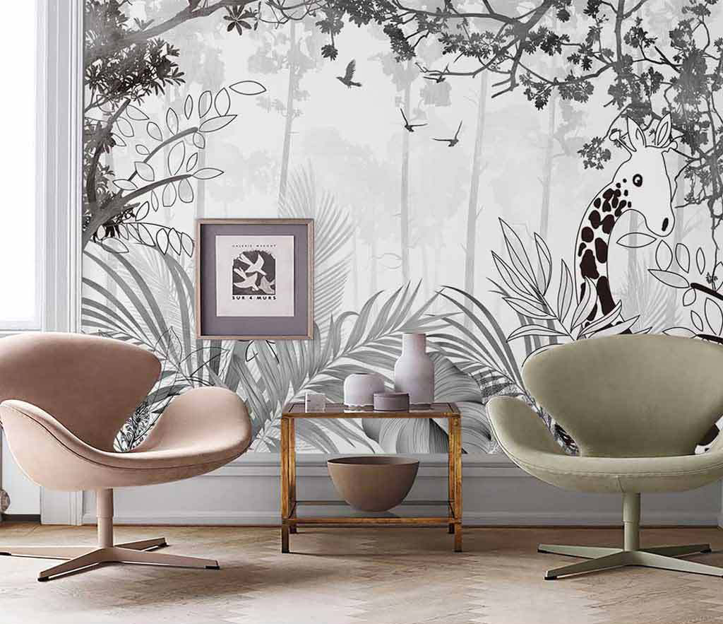 Nordic Jungle Wallpaper Murals - Transform Your Space