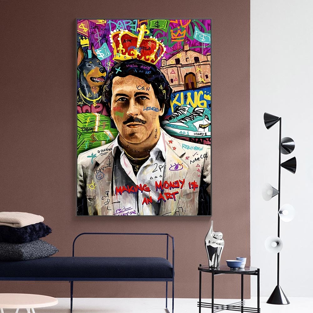 Pablo Escobar Poster - The Art of Money: 'Money is an Art'