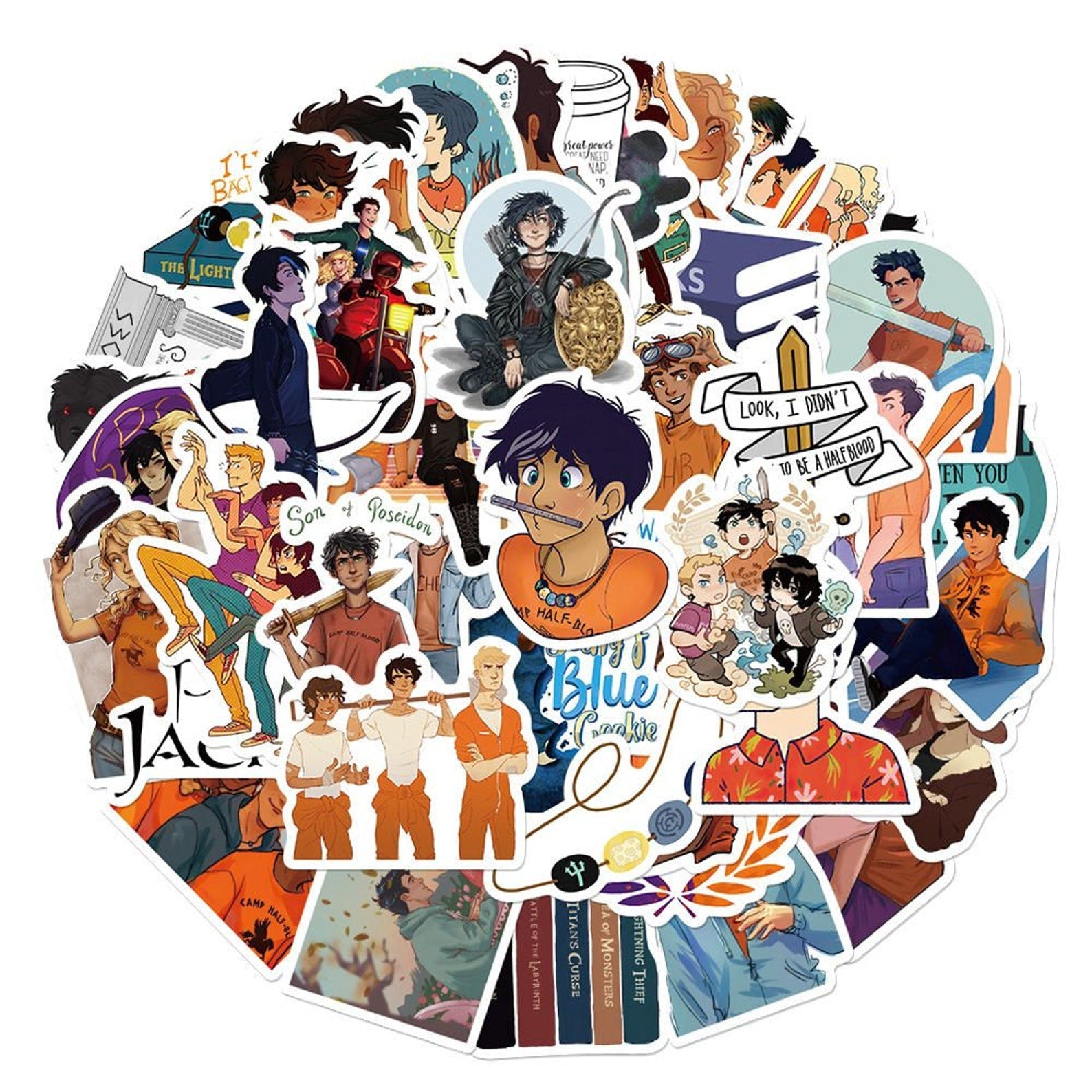 Percy Jackson Sticker Pack