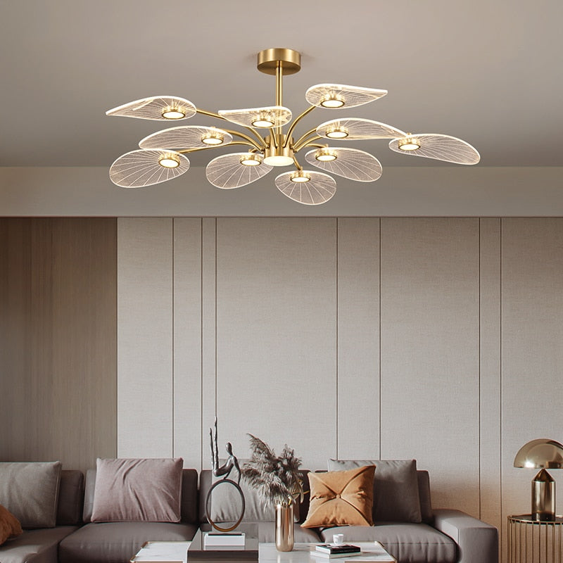 Petals Chandelier: Illuminate Your Space with Grace