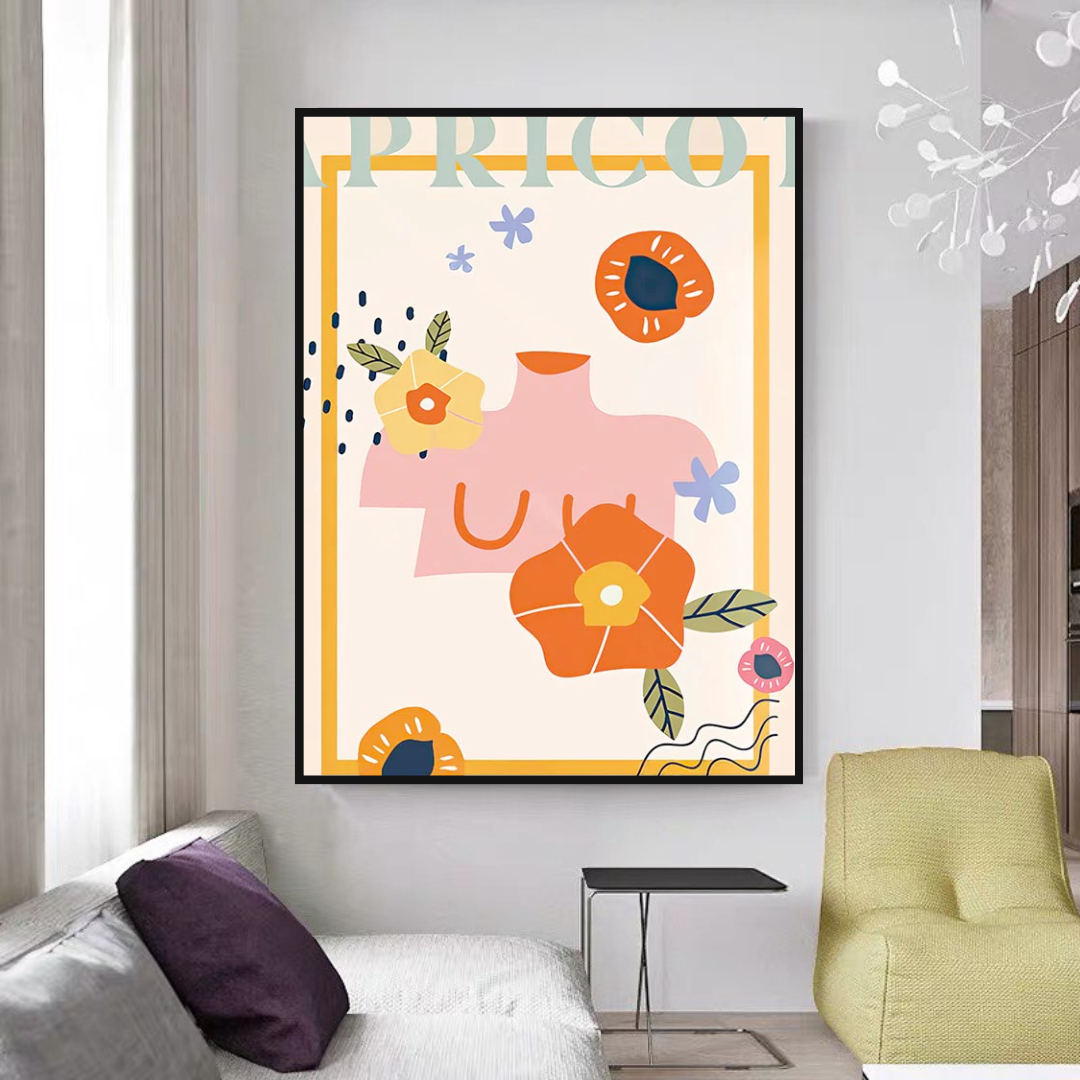 Picasso Matisse Abstract Yayoi Kusama Canvas Wall Art