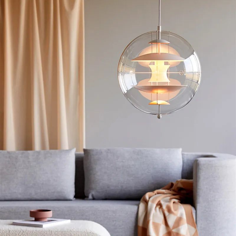 Planet Globe Pendant Light - Illuminate Your Space with Contemporary Elegance