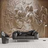 Relief Beauty Wallpaper for Home Wall Decor