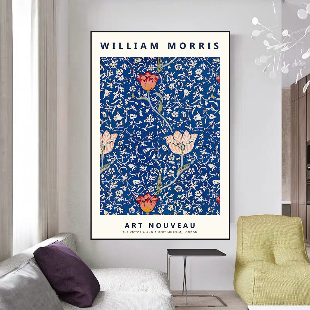 Retro Matisse William Art Nouveau Canvas Wall Art