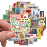 Retro Stamp Stickers Pack - Vintage Twist