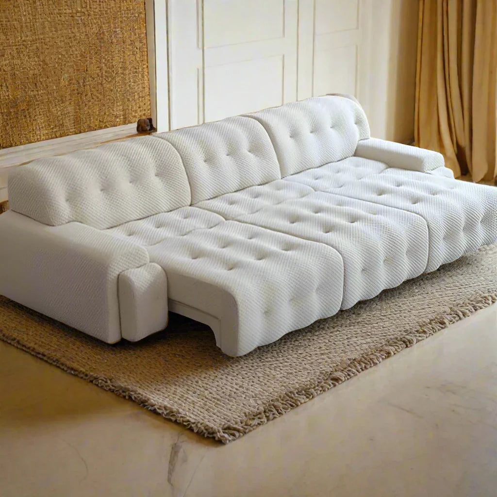 Divano Lazy Sofa Bed for Living Room - GraffitiWallArt