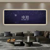 Starry Sky Digital Wall Clock