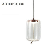 Suspension en verre transparent pour une ambiance captivante