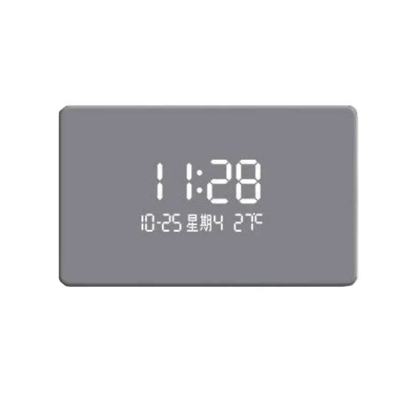 Solid Color Digital LED Wall Clock