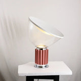 Lampe LED italienne Flos Radar avec abat-jour en verre