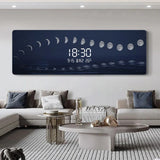 Starry Sky Digital Wall Clock