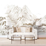 Scandi Mountains Wallpaper: Transform Your Space