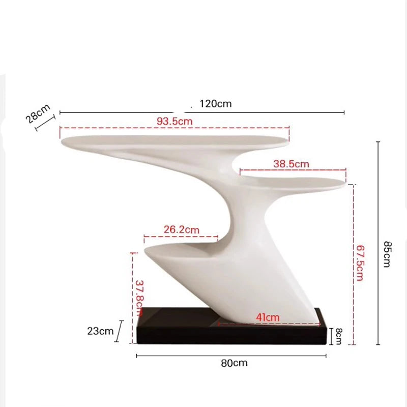 Minimalist Branch Console Table