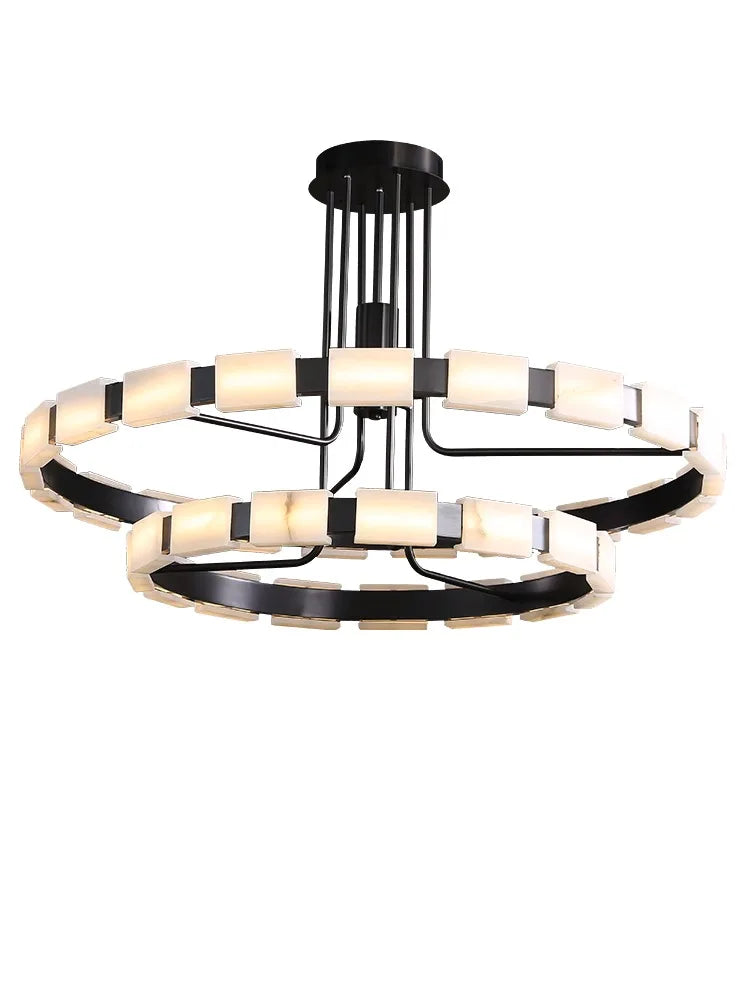 Just Spanish Marble Lustres LED Chandelier