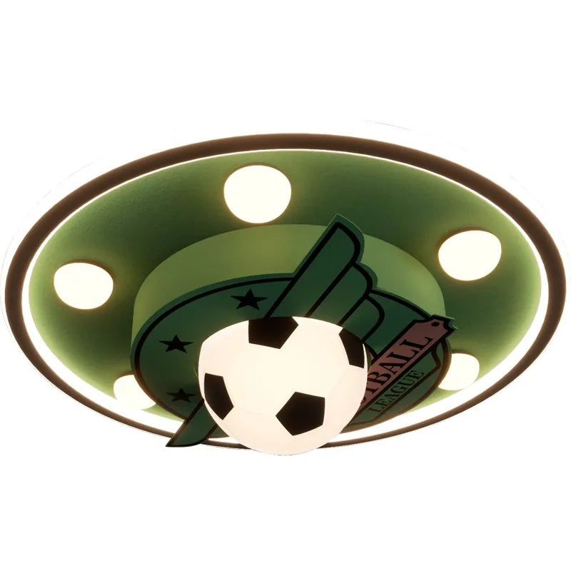 Football League Kids Room Ceiling Light