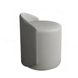 Tabouret en peluche d'agneau court et doux