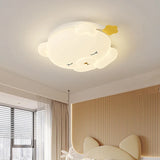 Bear Sleeping in Moon Cap Ceiling Light for Kids Room