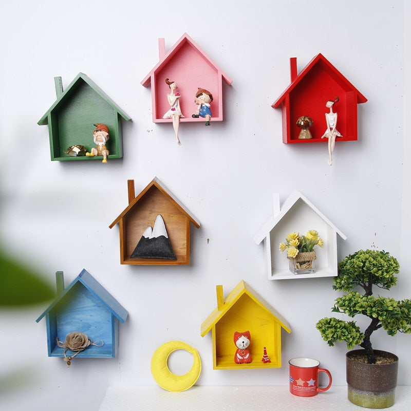 Small House Wall Shelves