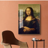Smile Of Mona Lisa Canvas Wall Art