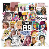 Pack d'autocollants Taylor Swift - Designs vibrants du célèbre chanteur 