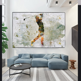 Tiger Woods Canvas Wall Art Uniquely Captivating Décor