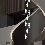 Éclairage de lustre d'escalier Tri Globes 