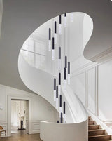 Tubes Staircase Chandleier