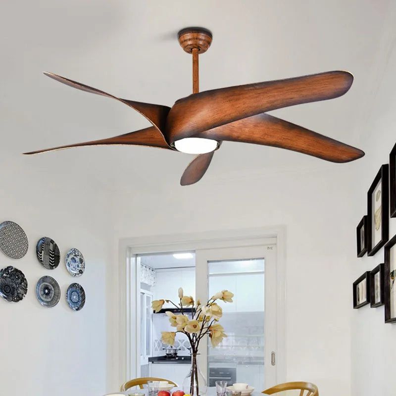 Vintage Brown Ceiling Fan 60 inch Techno Fan