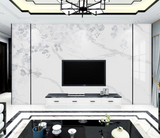 White Shade Stone Design Marble Wallpaper Murals