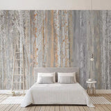 Wood Texture Forest Wallpaper: Transform Your Space