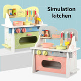 Wooden Play Kitchen Pretend Play: Creativity & Imagination