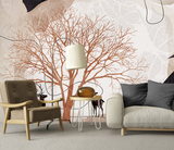 Abstract Tree Wallpaper Murals - Transform Your Space