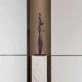 Sculptures abstraites en bois, décoration artistique pour la maison, ornement