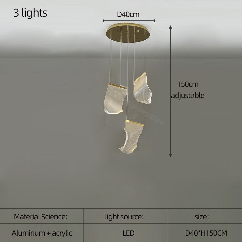 Lustre en acrylique : illuminez votre espace