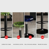 Acrylic High-End Kitchen Island Counter bar Stool