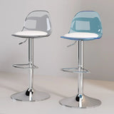 Acrylic Reception Bar Stools for Kitchen Counter