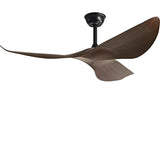 Acrylic Wood Finish Designer Ceiling Fan