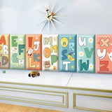 Adorables coussins de sécurité rembourrés muraux Alphabet pour enfants