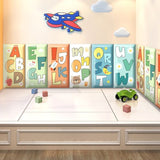 Adorable Alphabet Kids Wall Padded Safety Cushions