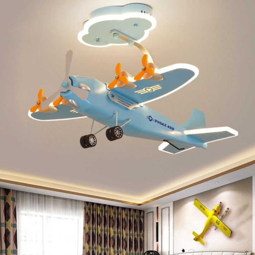 Airplane Air Force One Ceiling Light for Kids Room