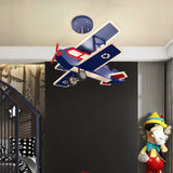 Suspension LED Avion pour Chambre d'Enfant