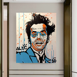 Alec LEGENDS Jack Nicholson Rebels Schauspieler Leinwand-Wandkunst