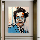 Alec LEGENDS Jack Nicholson Rebels Acteur Art mural sur toile