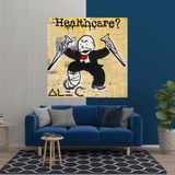 Alec Monopoly Art in Healthcare Medical Newspaper